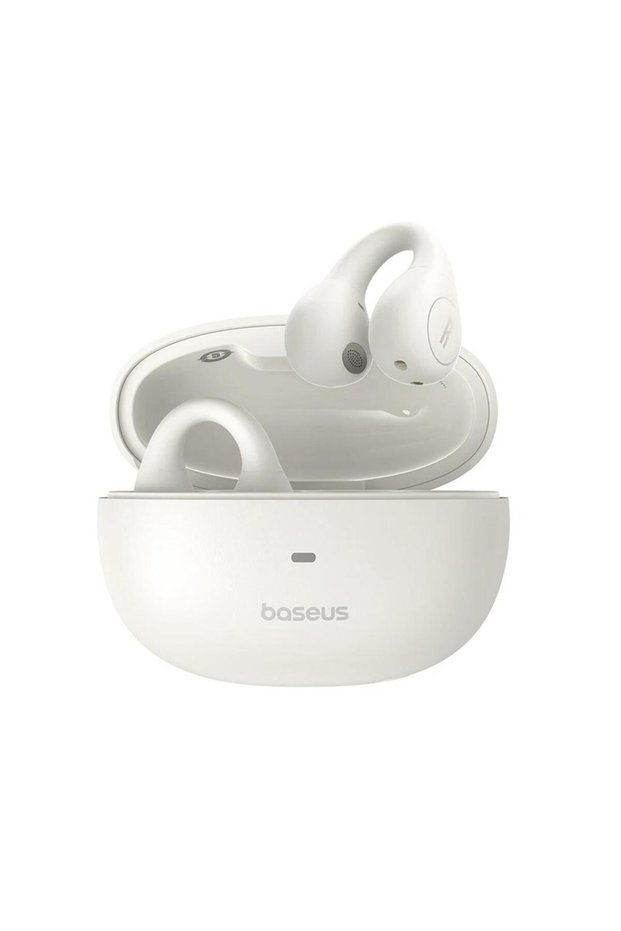 Casti True Wireless Baseus AirGo AS01, Bluetooth (Alb)