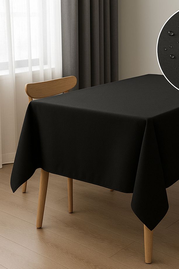Duck Kumaş Masa Örtüsü - Su ve Leke İtici | Dayanıklı, Modern Tasarım - 4