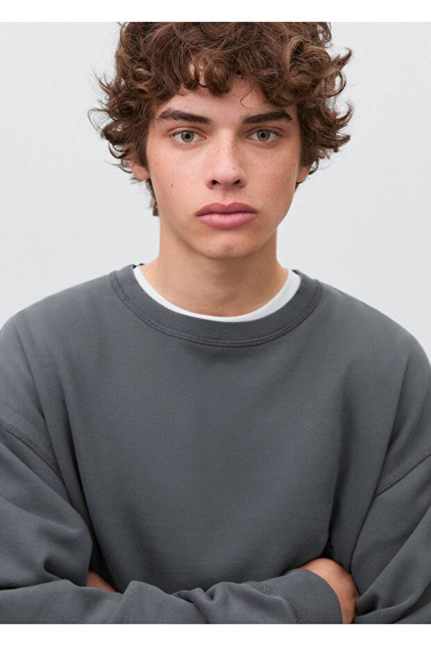 Pamuklu basic kazak - 8