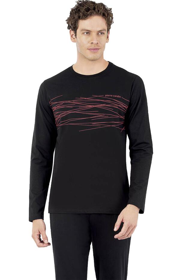 Men's Pajama Set, 100% Cotton, with Pocket Detail