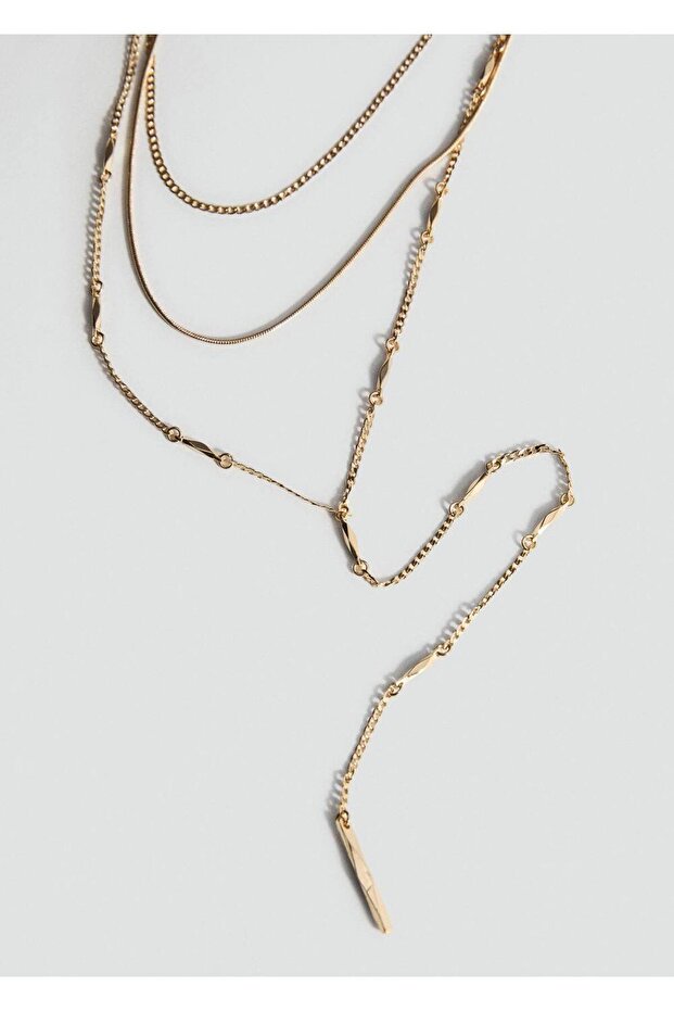 Üçlü uzun kolye - 1