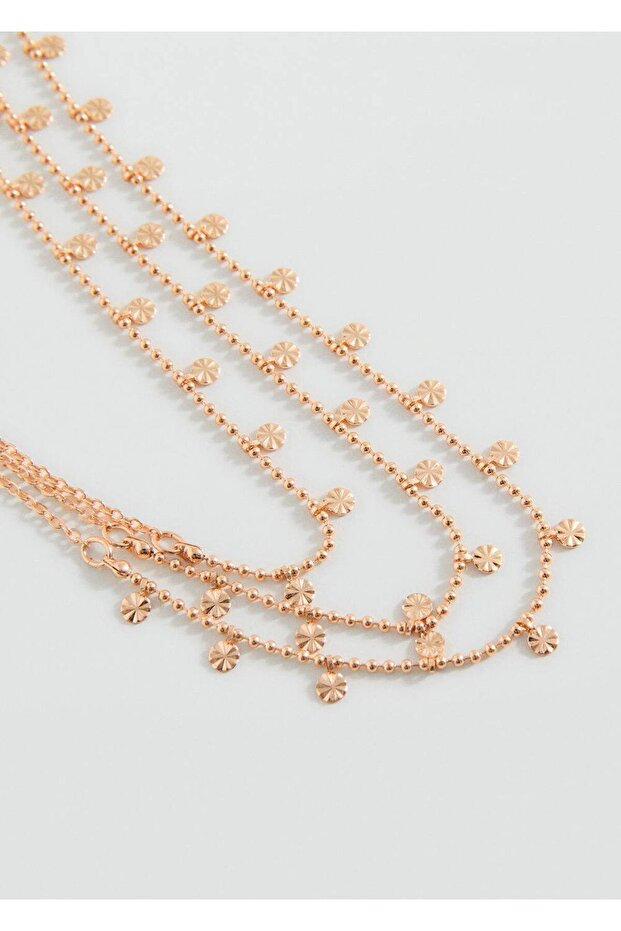 Üçlü zincir kolye - 1