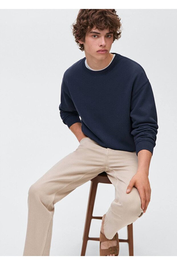 Pamuklu basic kazak - 5