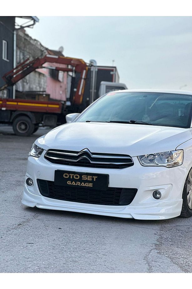Citroen C-elysee Makyajsız Ön Tampon Eki Astarlı - 1
