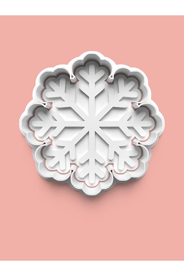 Snowflake Cookie Mold and Sugar Dough Mold