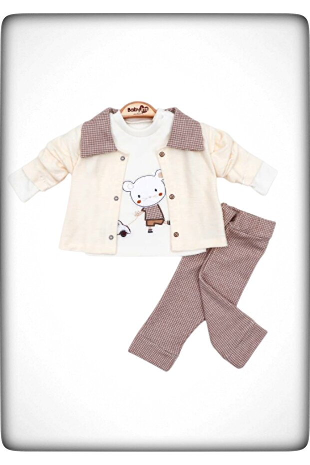 100% Customer Satisfaction Organic Cotton 3-Piece Men's Body & Bodysuit Set Hospital Exit
