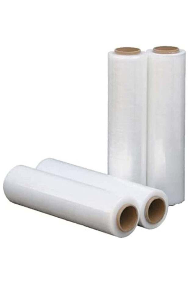 Stretch 4 Piece Stretch Wrapping Film 3 Kg Roll Clear 50 Cm Length