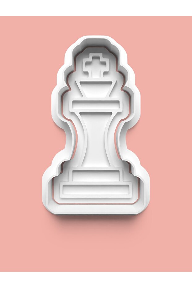 Chess King Piece Figure Cookie Mold and Sugar Dough Mold 0205-3