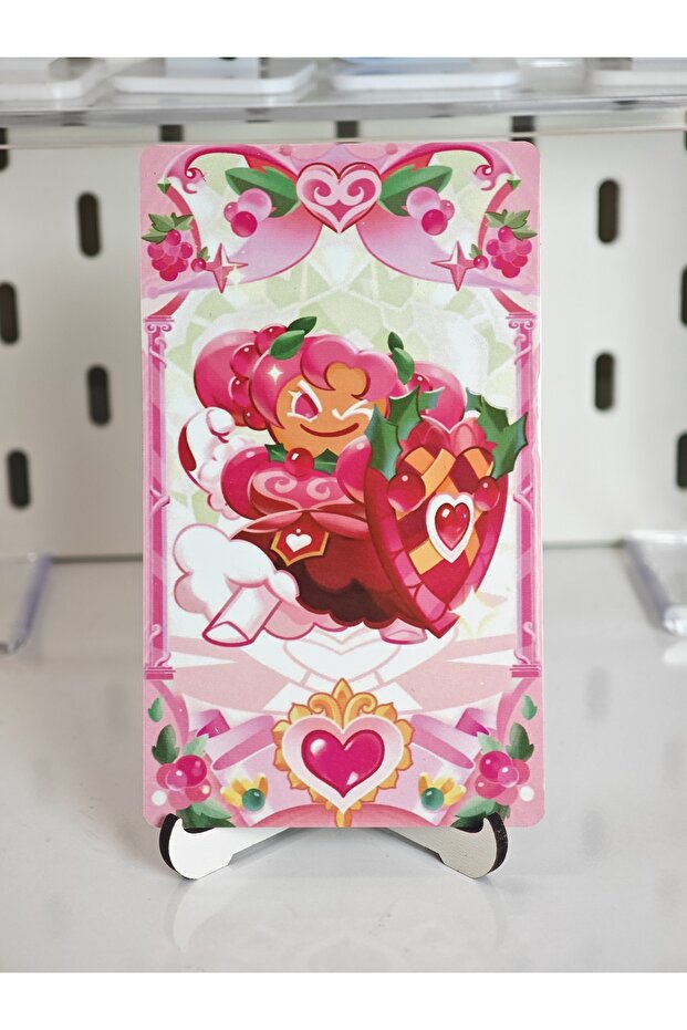 Cookie Run Kingdom Hollyberry Cookie Metal Collection Card (1 Piece)
