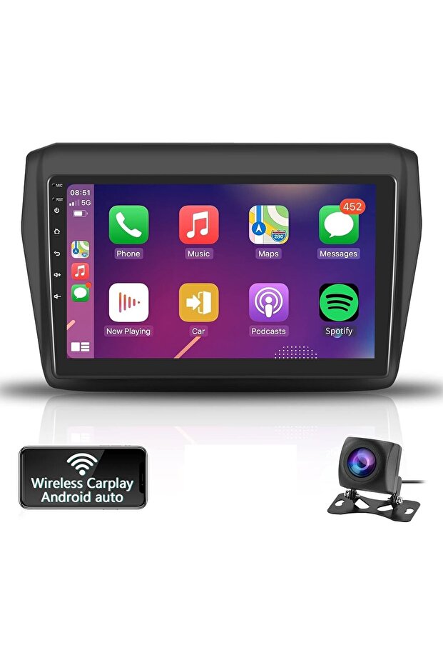 Android Car Stereo for Suzuki Swift 2017-2020 4+32Gb With AHD Camera
