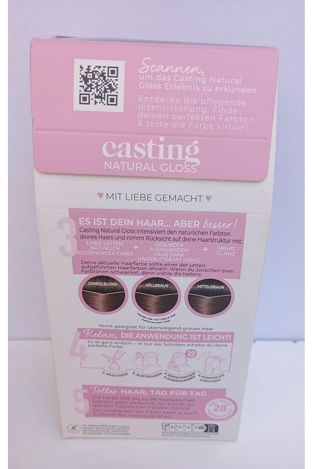 Loreal Paris Casting Natural Gloss 523 Açık Fındık Kahve Amonyaksız Saç Boyası 60 ml. - 2