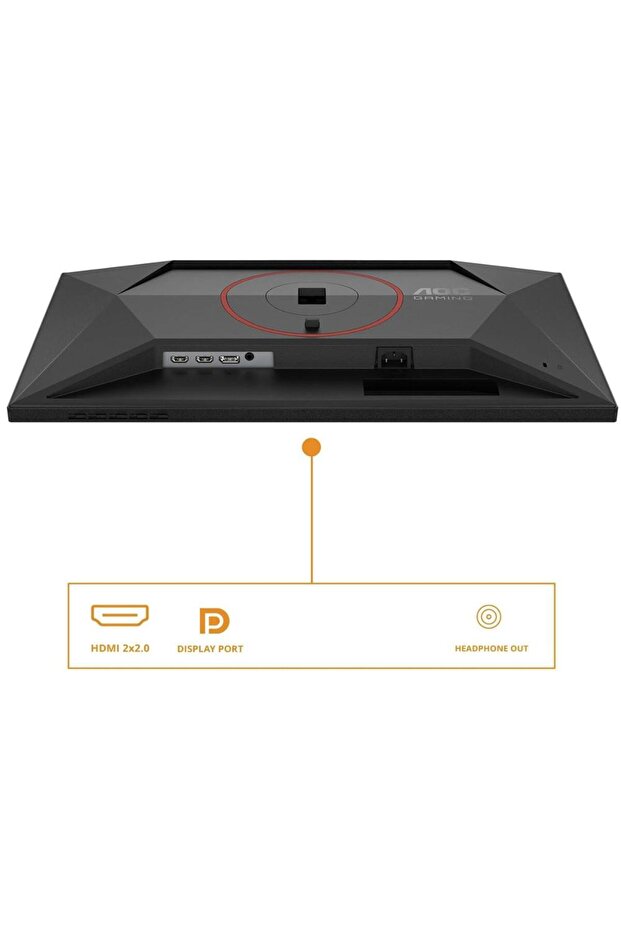 Monitor de gaming de 24", IPS rapid, 200Hz, FHD, 1ms, HDMI/DP, Pivot, Negru - 4