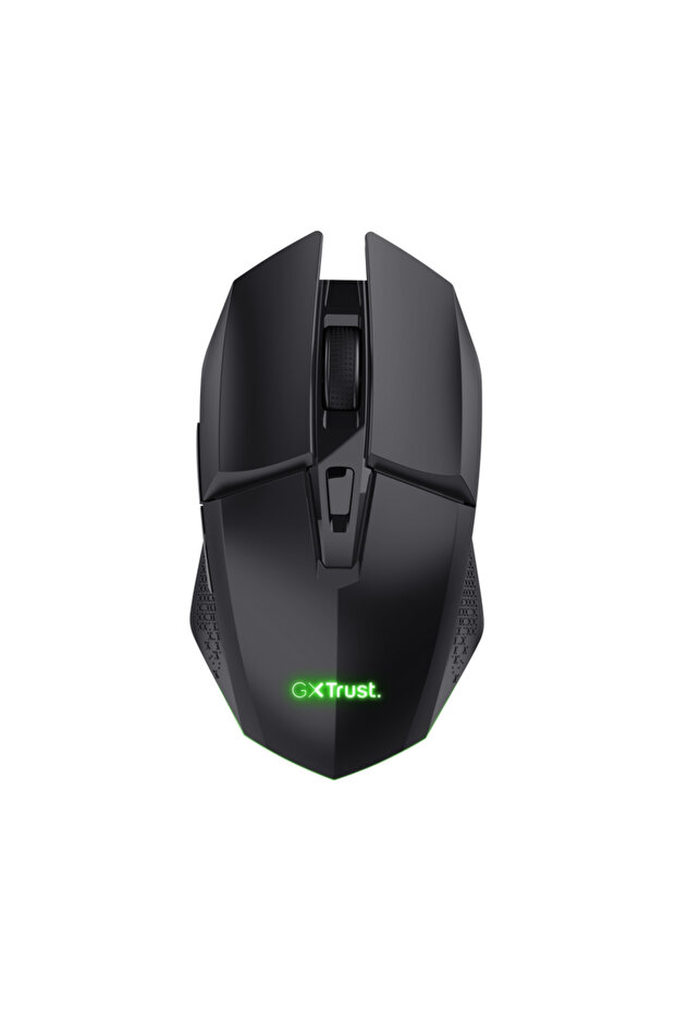 Mouse wireless + mousepad Trust GXT112 FELOX, 4800 DPI, 6 butoane, Iluminare LED (Negru) - 3
