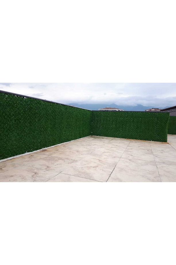 Bahçe Çiti, Telli Çim Çit, Çimçit, Çim Çit, Çimli Çit Teli, Dekoratif Çit, -1 Mt. X 1 Mt. - 4
