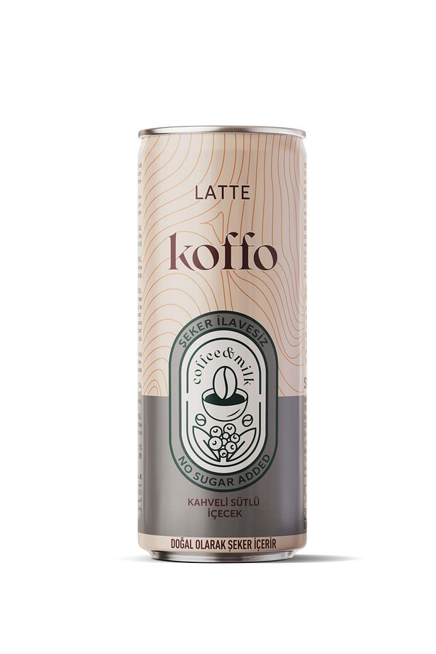 SOĞUK KAHVE LATTE ŞEKERSİZ 250 ML 12 Adet - 1