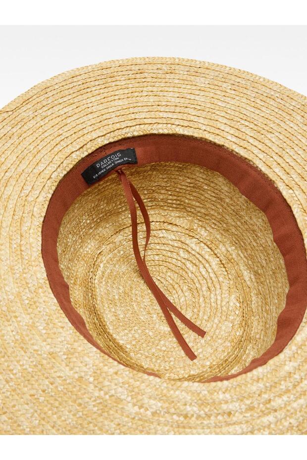 Kuşaklı Hasır Şapka - 5
