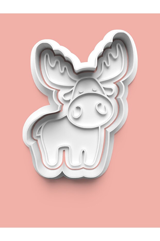Cute Deer Figure Cookie Mold and Sugar Dough Mold 0179-3