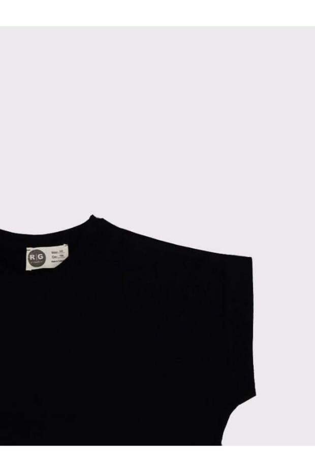 Κοριτσίστικο βαμβακερό μπλουζάκι Basic Crop - 5