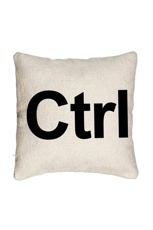 Sofa Pillowcase, Ctrl Pattern, 40x40 cm, With Zipper