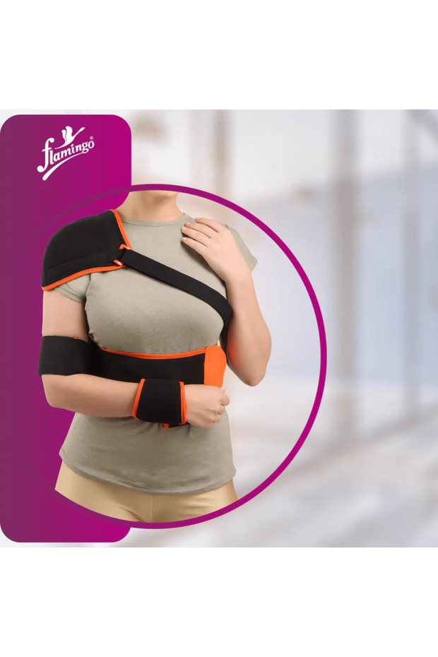 دعامة كتف مرنة صغيرة (S) - 1