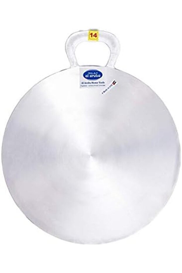 Arobah Aluminium Arabic Tawa/Roti Pan/Ragag Maker (Dia 14)