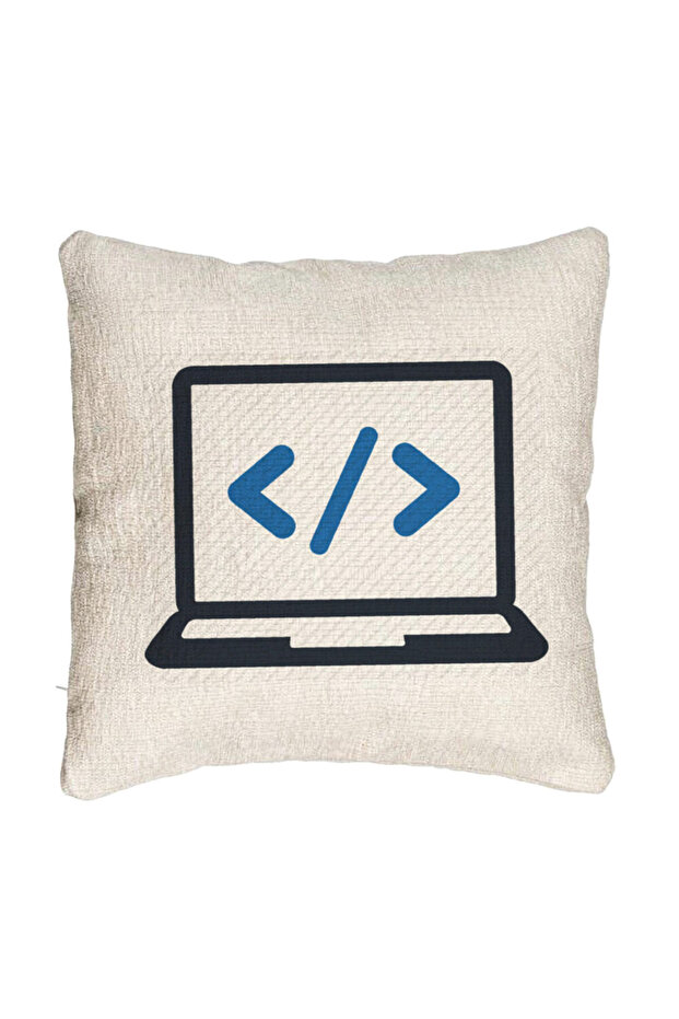 Sofa Pillowcase, Developer Pattern, 40x40 cm, With Zipper - 1