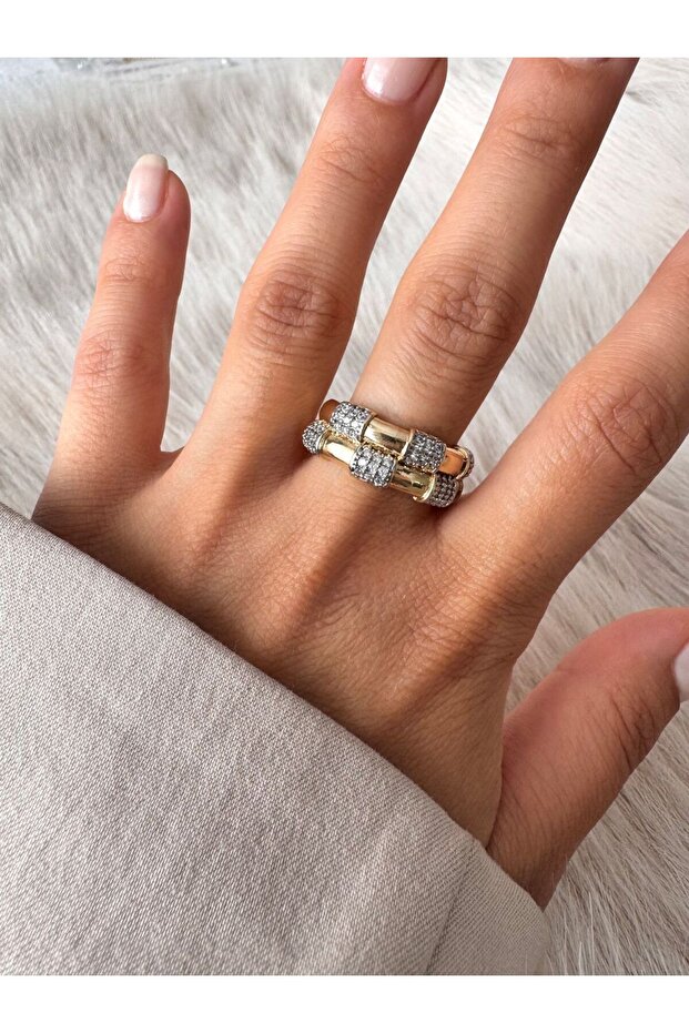 Stone Bombed Ring