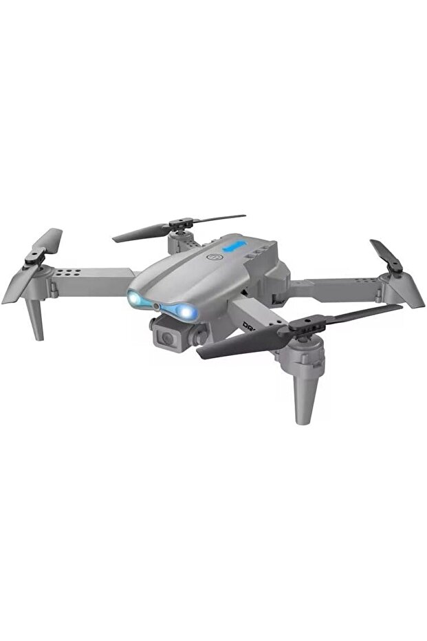 E88 Foldable Drone with 8K HD Dual Camera, Altitude Hold, and Compact Design, gray - 2