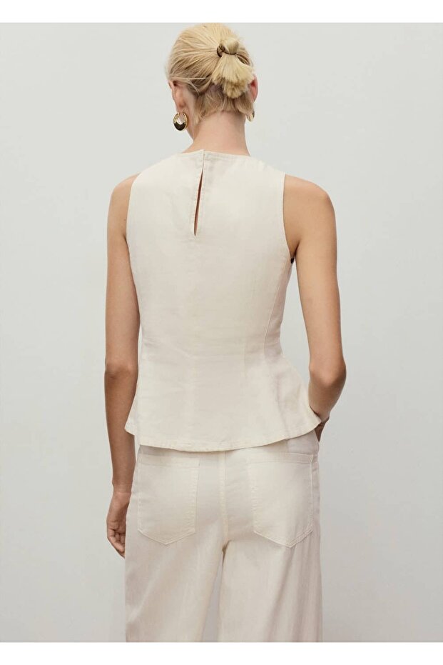 Denim evaze etek - 4