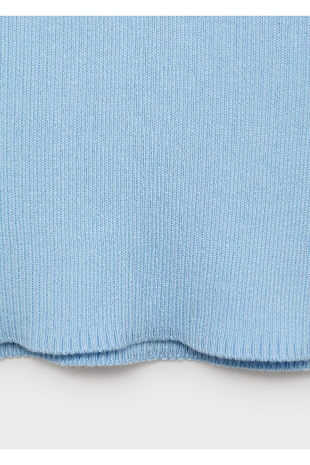 Polo yaka triko bluz - 5