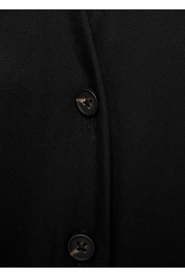 Kemerli liyosel elbise - 5