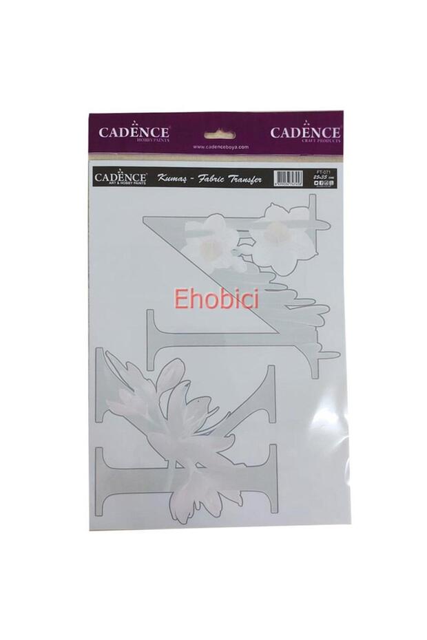 Ft-71 Cadence Fabric Transfer 25X35 Floral Animal Figures Series