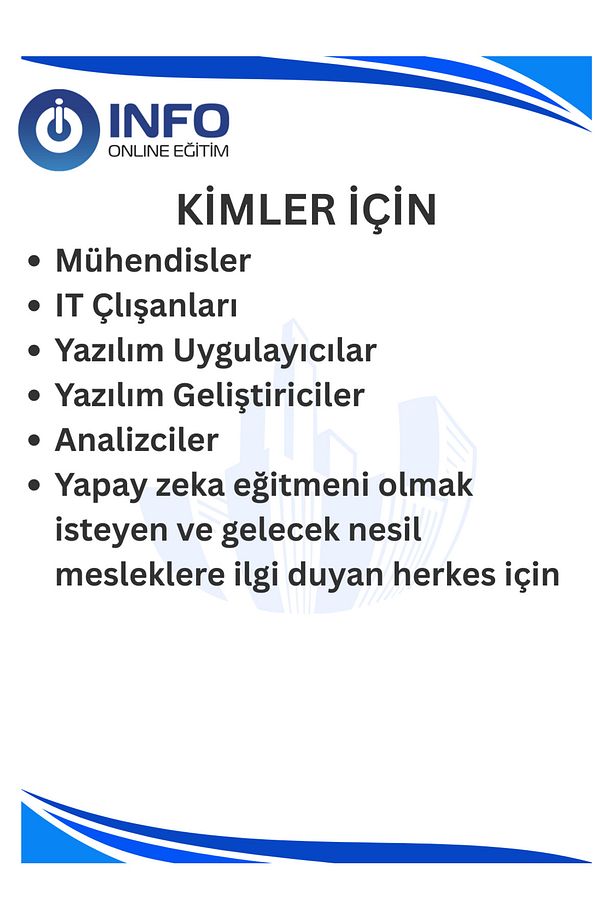 Yapay Zeka Yazılım Uzmanlığı Eğtimi (Python) Online Sertifikalı - 3