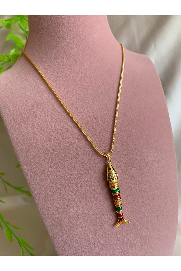 قلادة نموذج السمك - 2
