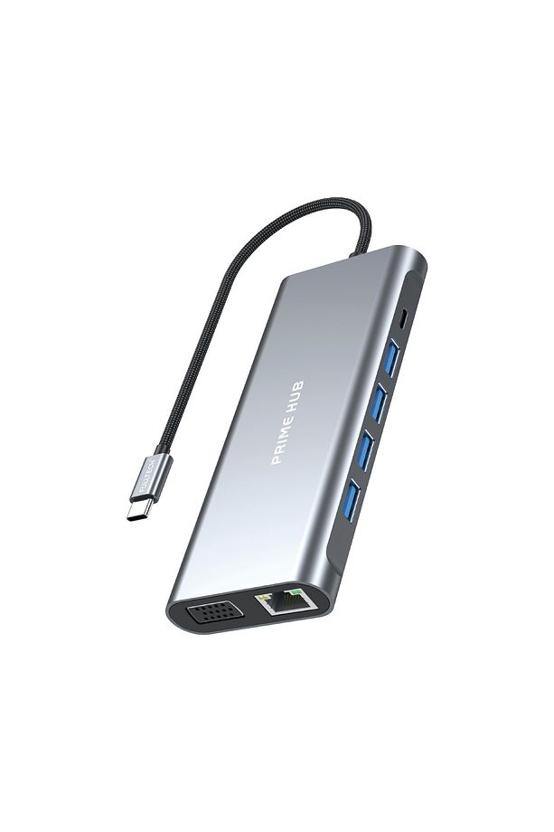 Fh23 11'i 1 Arada Usb-c Çoklayıcı | 4k Hdmı, 100w Pd, Gigabit Ethernet, 3.5mm Jack - 1