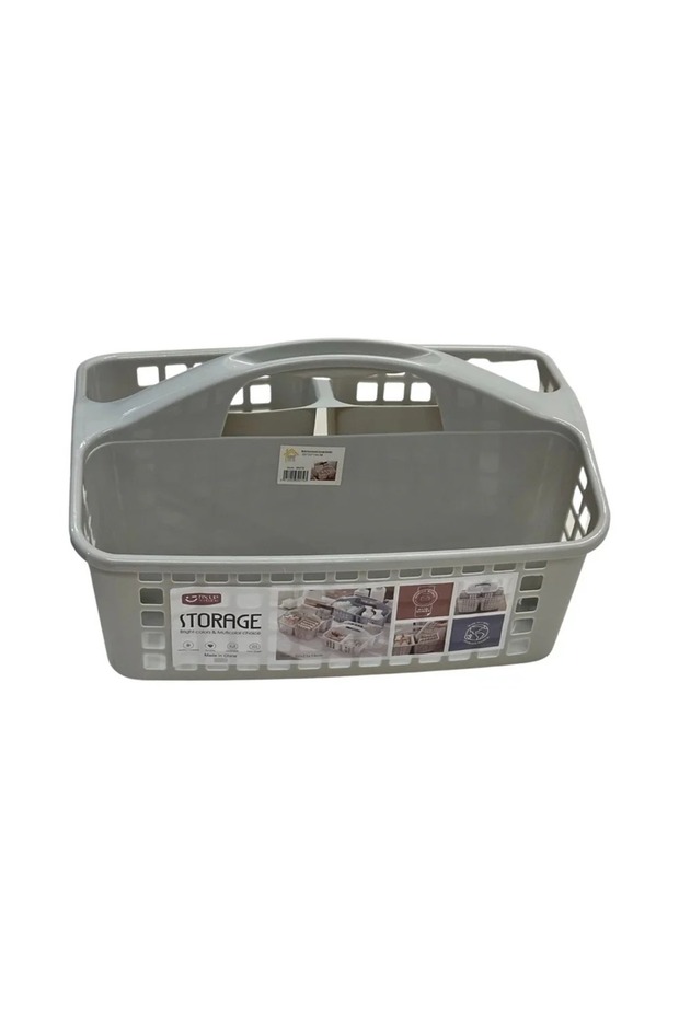 Durable Plastic Shower Basket Simple Function - 2