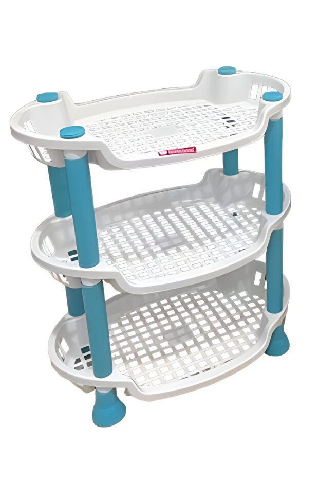 Kitchen Storage Plastic Shelving - 2