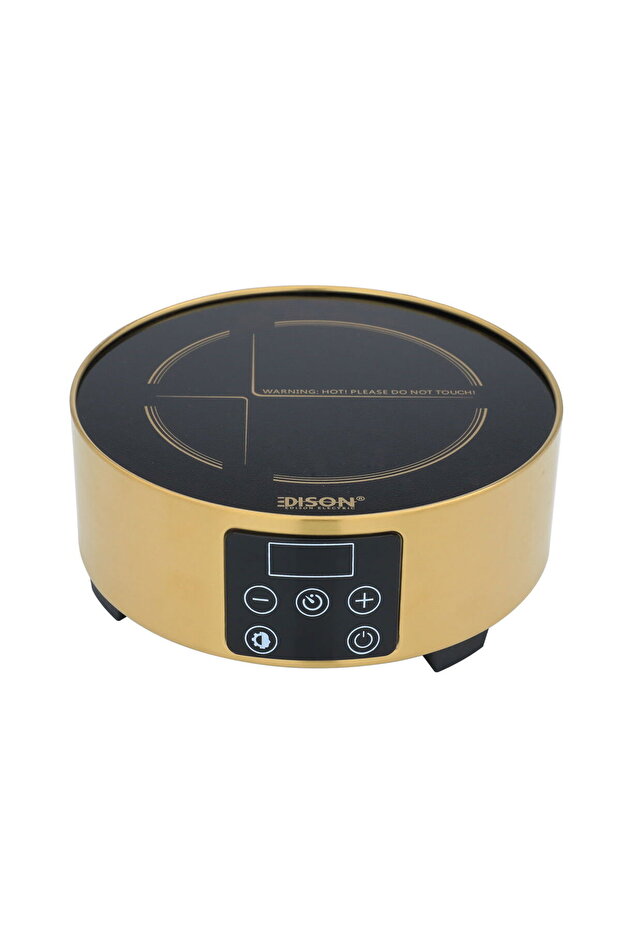 Ceramic Electric Hob, 1300W, Single Burner, JLR-110P/G - Gold