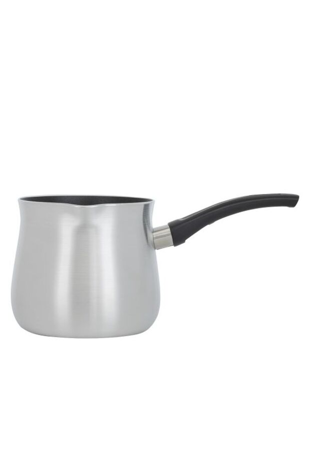 Saif Gallery Aluminum Coffee Pot, 10.5 cm - Silver