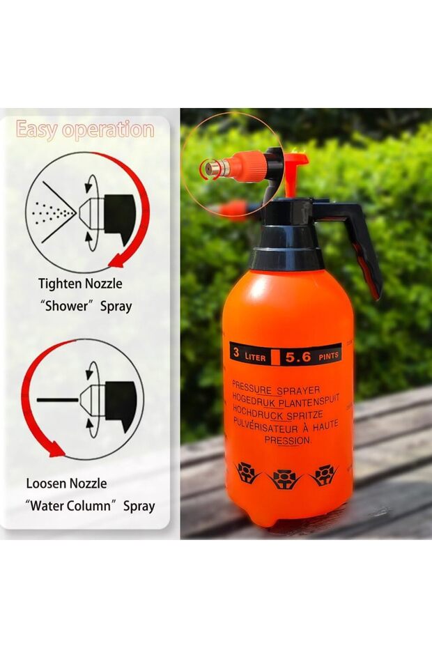 مضخة رش يدوية للحديقة - 4