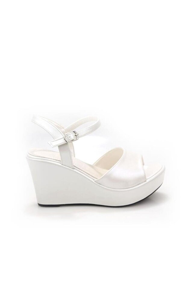 Lgzz 03147 Women's Wedge Sole Bridal Wedding Wedding Sandals Shoes