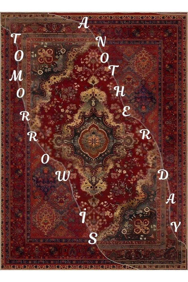 Kemal Collection Text Detailed Abstract Ethnic Patterned Woven Base Decorative Carpet Kemal73