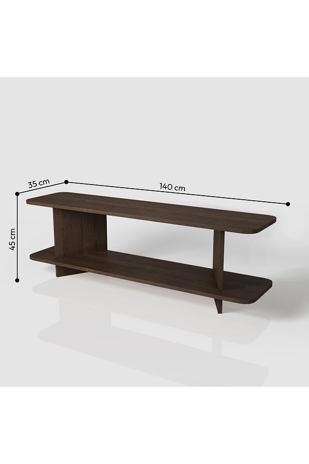 Solmera Tv Ünitesi | 140 cm - Ceviz Renkli - 5