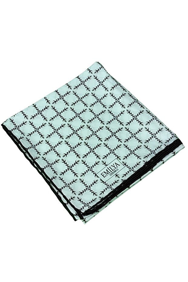 إميليا رايون وشاح منقوش 90x90 سم