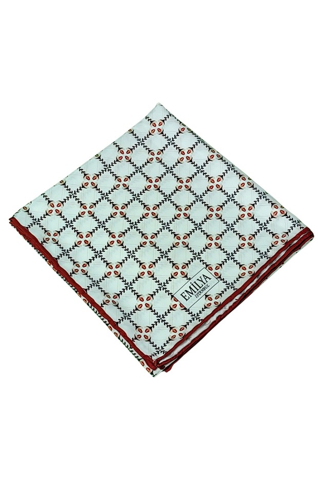 إميليا رايون وشاح منقوش 90x90 سم