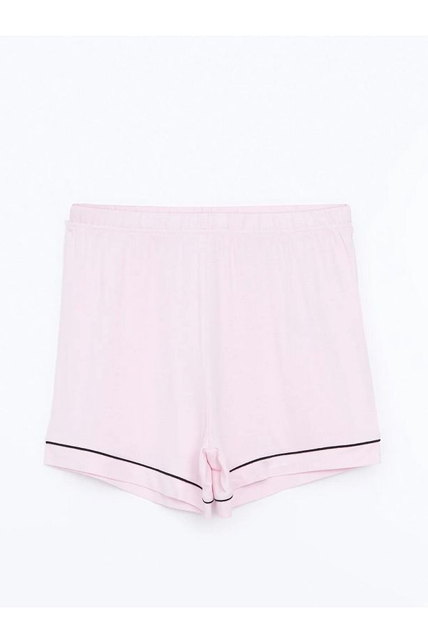Gömlek Yaka Kadın Şortlu Pijama Takımı - 3
