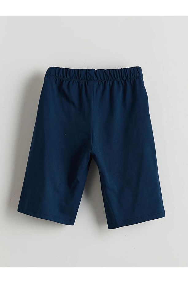 Baskılı Erkek Çocuk Şortlu Pijama Takımı - 5