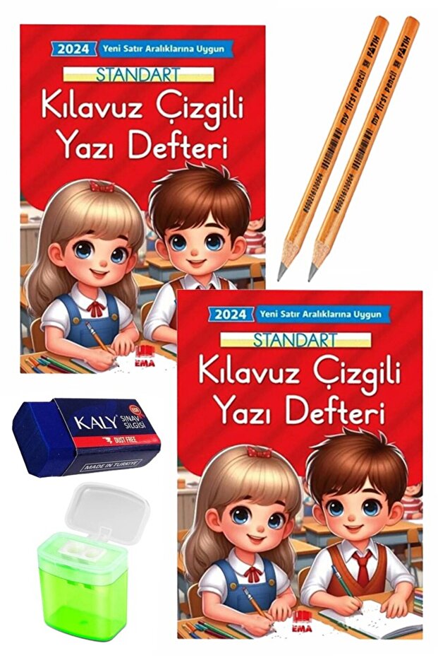Beautiful Writing Pad Medium Size Fatih Jumbo Pencil Exam Eraser Pencil Sharpener New Curriculum Standard
