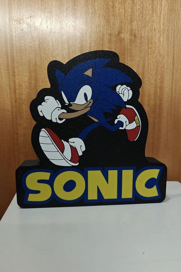 Sonic Tasarımlı Gece Lambası - 2