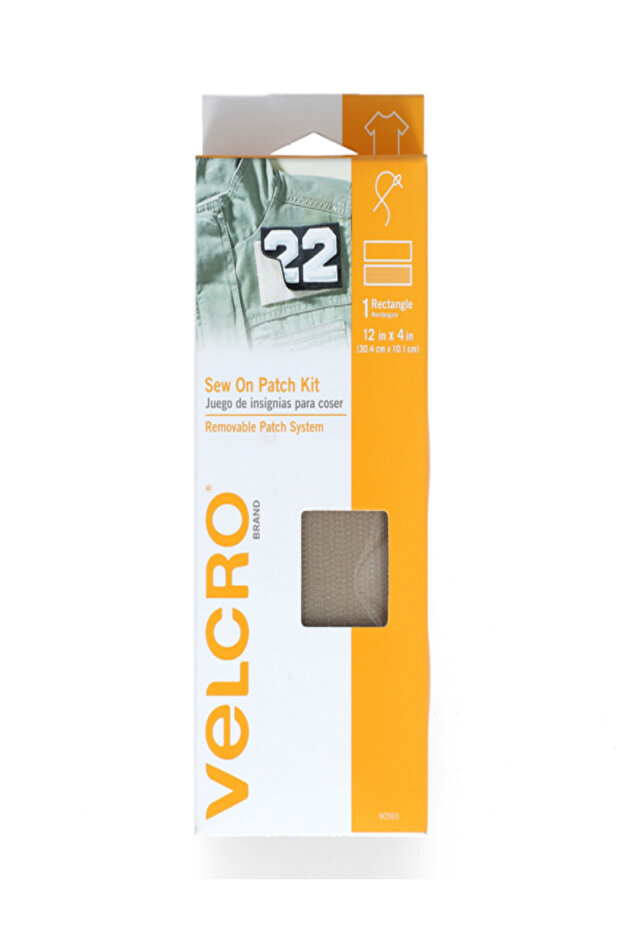 Removable System Rectangular Sew On Patch Kit - 2